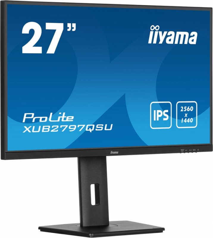 iiyama ProLite/ XUB2797QSU-B1/ 27"/ IPS/ QHD/ 100Hz/ 1ms/ Black/ 3R - obrázek č. 4