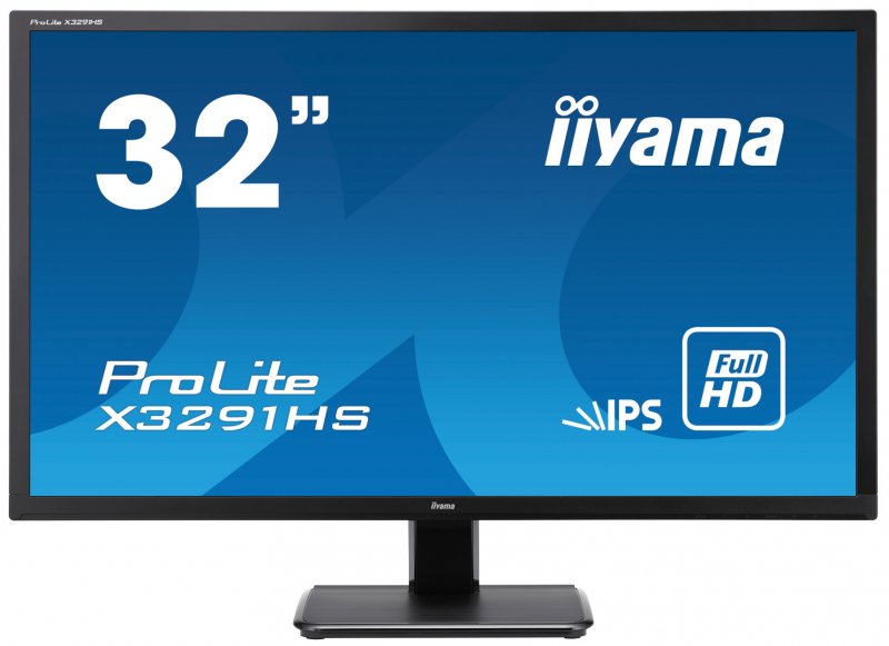 iiyama ProLite/ X3291HS-B1/ 31,5"/ IPS/ FHD/ 60Hz/ 5ms/ Black/ 3R - obrázek produktu