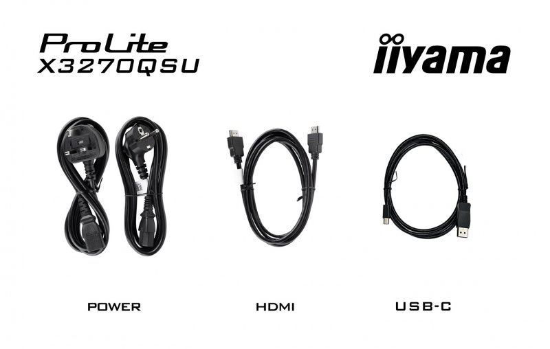 iiyama ProLite/ X3270QSU-B1/ 27"/ IPS/ QHD/ 100Hz/ 3ms/ Black/ 3R - obrázek č. 4