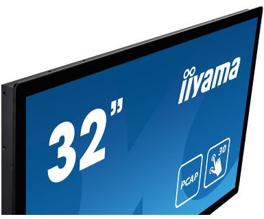 32" iiyama TF3215MC-B1: FullHD, capacitive, 500cd/ m2, VGA, HDMI, černý - obrázek č. 3