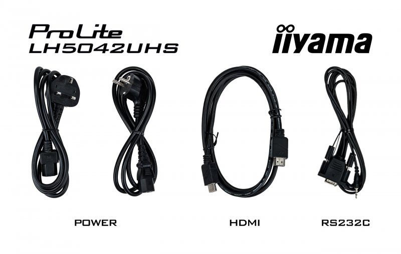 50" iiyama LH5042UHS-B3: VA, 4K UHD, 500cd/ m2, 18/ 7, LAN, Android 8.0, černý - obrázek č. 4