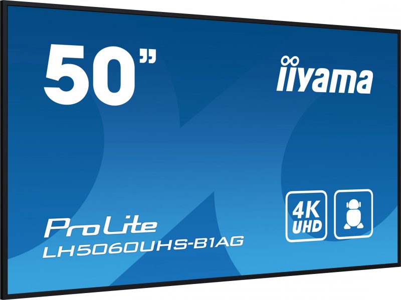 50" iiyama LH5060UHS-B1AG:IPS,4K UHD,24/ 7,Android - obrázek č. 10