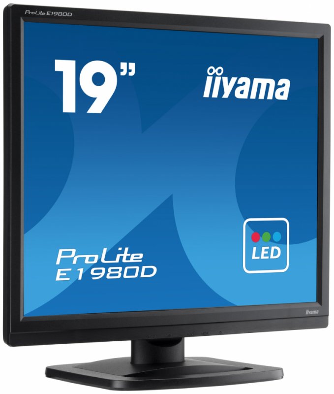19" LCD iiyama ProLite E1980D-B1 - 5ms,DVI,TN - obrázek č. 1