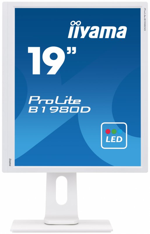 19" LCD iiyama ProLite B1980D-W1 - 5ms,DVI,TN, piv - obrázek č. 1