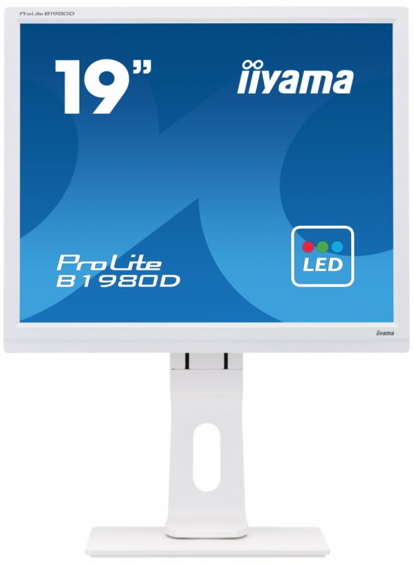 19" LCD iiyama ProLite B1980D-W1 - 5ms,DVI,TN, piv - obrázek produktu