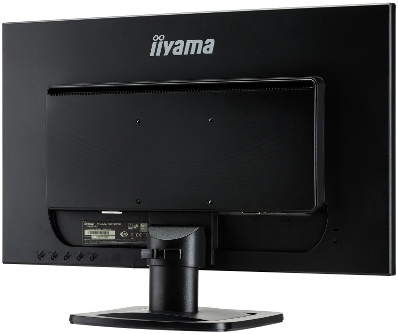 24" LCD iiyama X2481HS-B1 - VA, 6ms, 250cd/ m2, 3000:1 (12M:1 ACR), VGA, DVI, HDMI, repro - obrázek č. 3