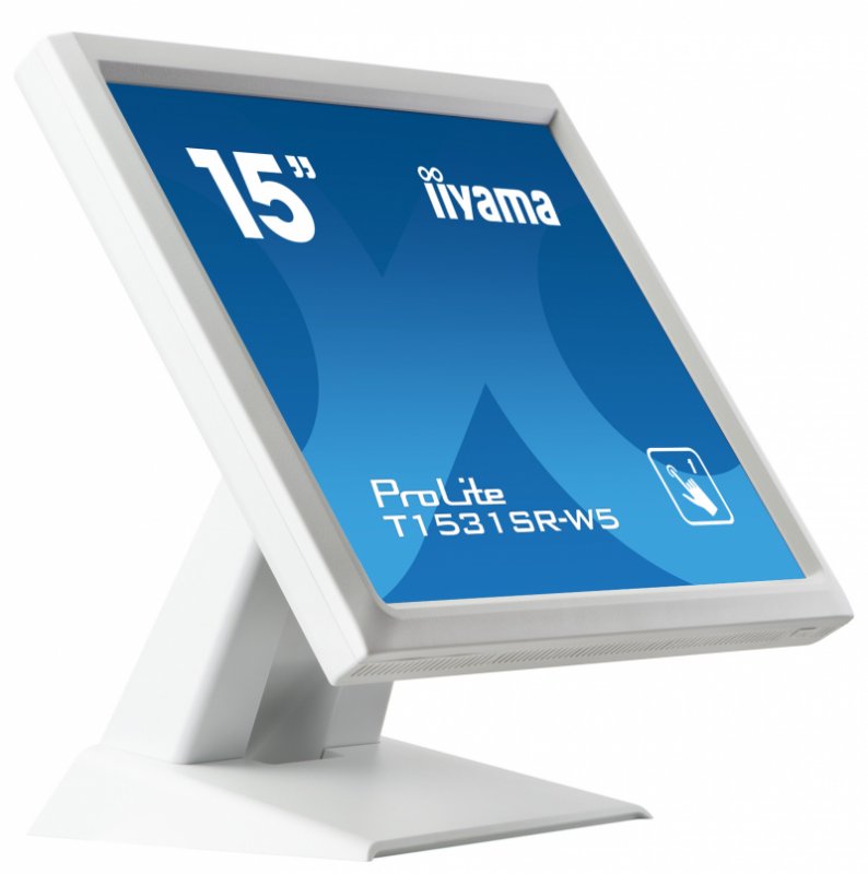 15" iiyama T1531SR-W5 - TN,1024x768,8ms,370cd/ m2, 700:1,4:3,VGA,HDMI,DP,USB,repro,výška. - obrázek č. 2