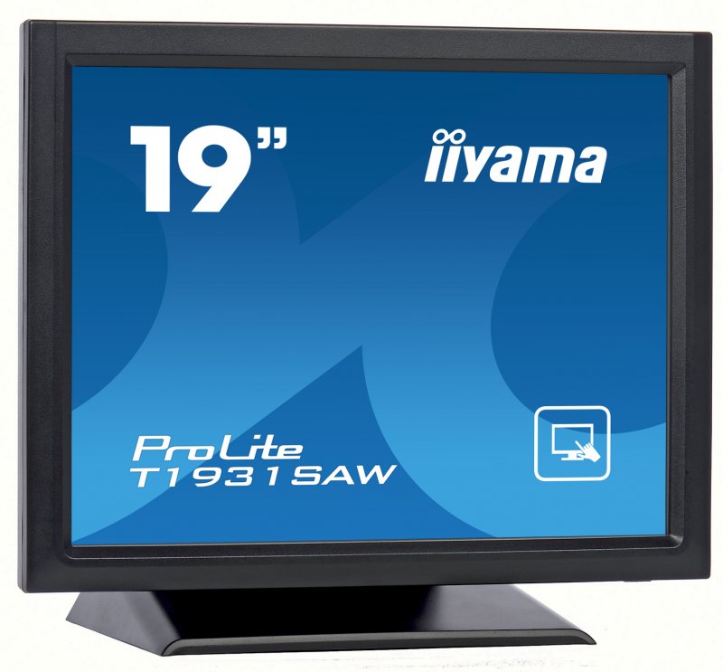 19" iiyama T1931SAW-B5 - TN,SXGA,250cd/ m2, 1000:1,5:4,VGA,HDMI,DP,USB,repro. - obrázek produktu