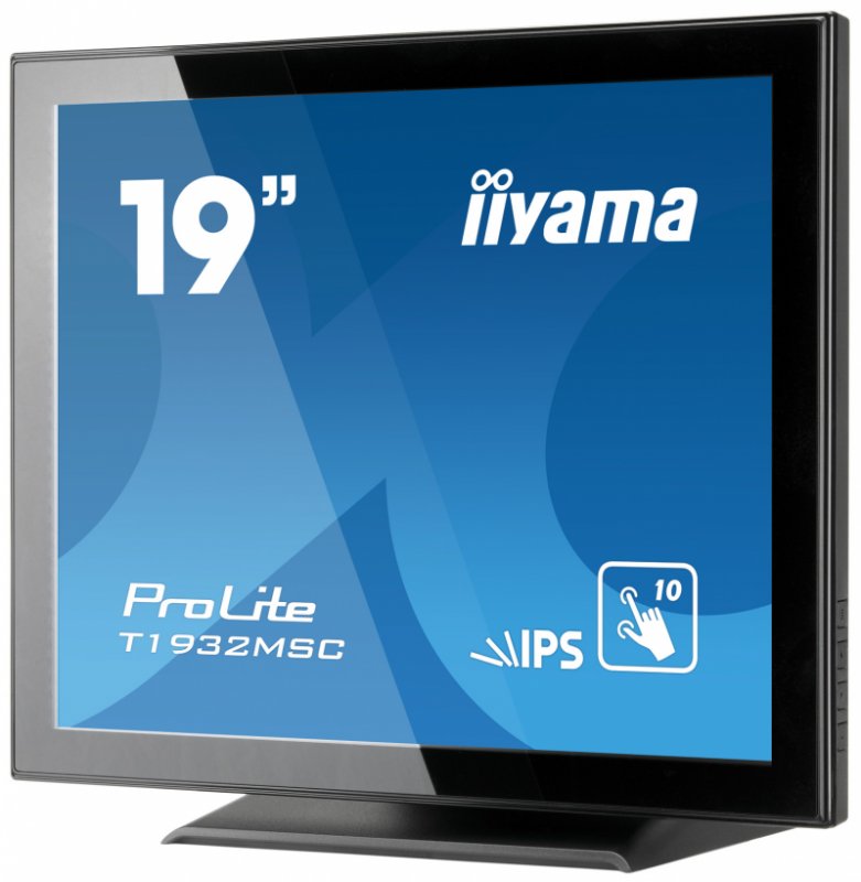 19" iiyama T1932MSC-B5X - IPS, FullHD, 14ms, 250cd/ m2, VGA, HDMI, DP, - obrázek č. 2