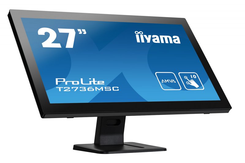 27" LCD iiyama T2736MSC-B1 - 4ms, 300cd/ m2, HDMI, VGA, DP, USB, - obrázek č. 4