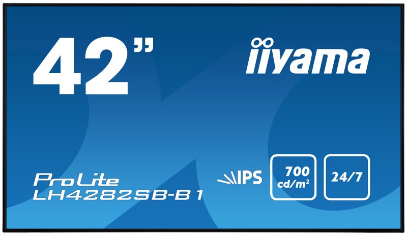 42" LCD iiyama ProLite LH4282SB-B1 - IPS,HDMI,DP - obrázek produktu