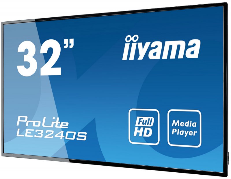 32" LCD iiyama ProLite LE3240S-B3: VA, FHD, RJ45 - obrázek č. 5