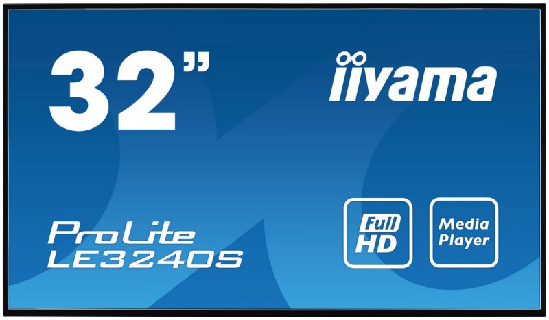 32" LCD iiyama ProLite LE3240S-B3: VA, FHD, RJ45 - obrázek produktu