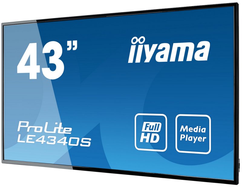 43" LCD iiyama ProLite LE4340S-B3 -AMVA3,FHD,USBmp - obrázek č. 7