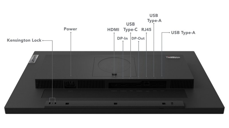 Lenovo ThinkVision/ T24m-29/ 23,8"/ IPS/ FHD/ 60Hz/ 6ms/ Blck-Red/ 3R - obrázek č. 7