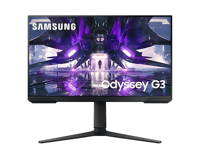 Samsung Odyssey G3/ LS24AG300NUXEN/ 24"/ VA/ FHD/ 144Hz/ 1ms/ Black/ 2R - obrázek produktu