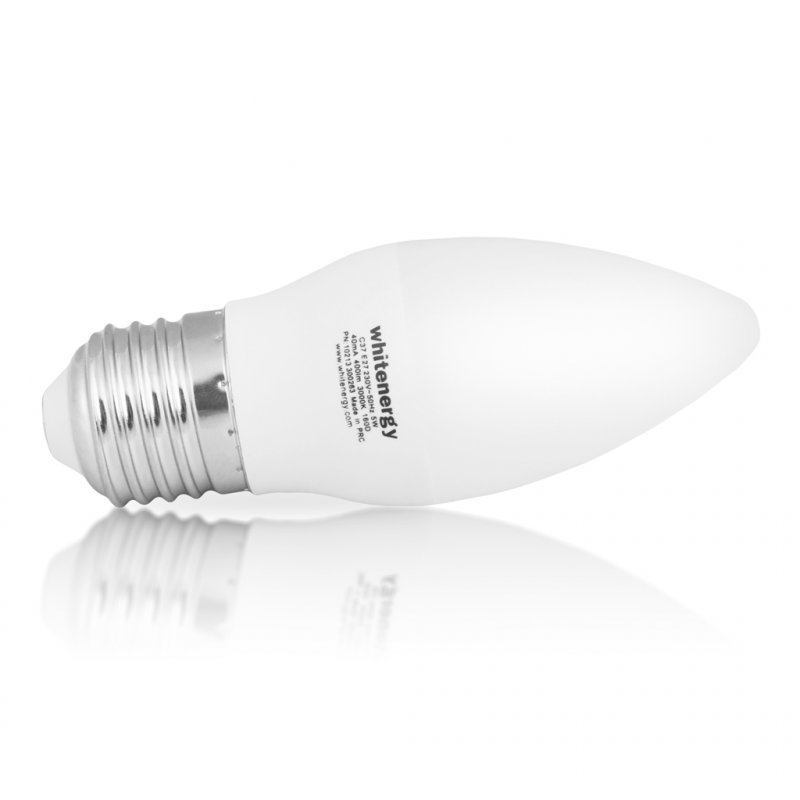 WE LED žárovka SMD2835 C37 E27 5W teplá bílá - obrázek č. 3
