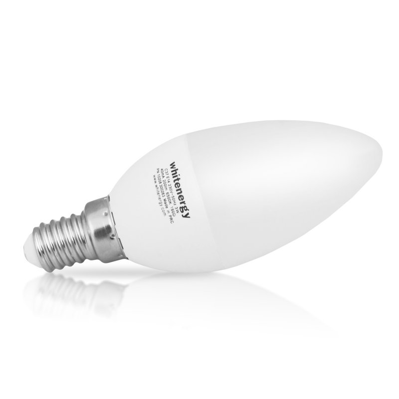 WE LED žárovka SMD2835 C37 E14 7W teplá bílá - obrázek č. 3