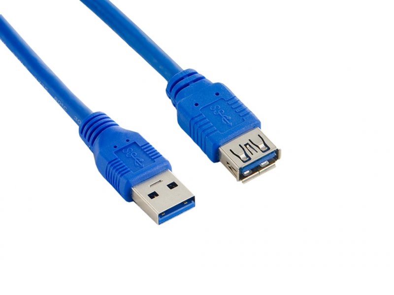 4World Kabel USB 3.0 AM-AF 2.0m Blue - obrázek produktu