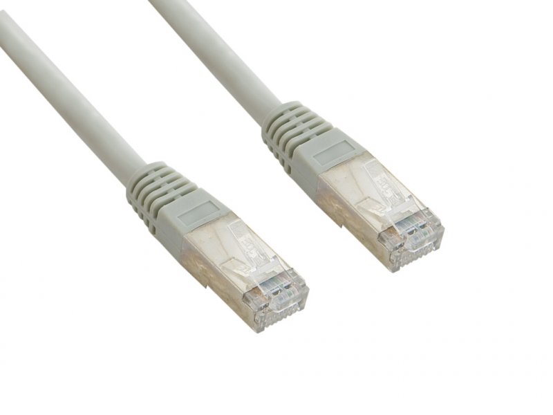 4World Patch kabel RJ45 Cat6 FTP 1.0m Gray - obrázek produktu