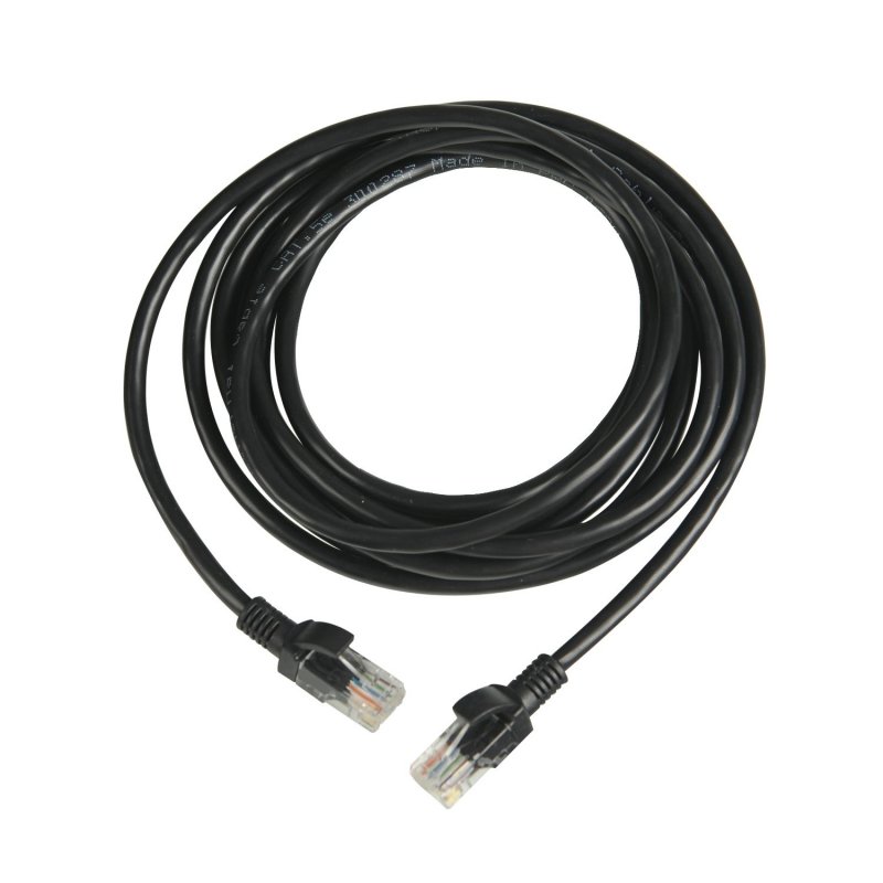 4World Patch kabel RJ45 Cat5e UTP 3.0m Black - obrázek č. 3