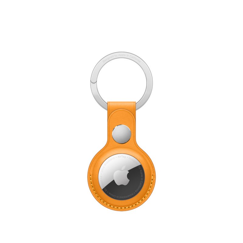 AirTag Leather Key Ring - California Poppy /  SK - obrázek produktu