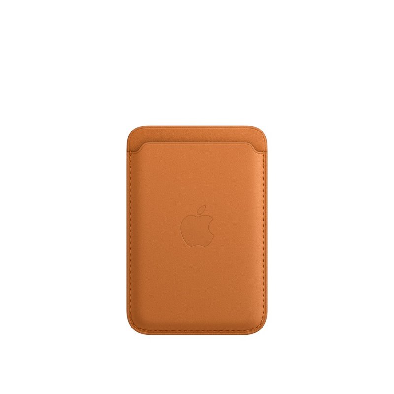 iPhone Leather Wallet w MagSafe - G.Brown - obrázek produktu