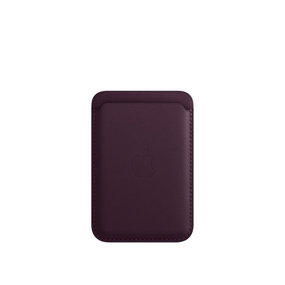 iPhone Leather Wallet w MagSafe - D.Cherry - obrázek produktu