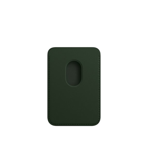 iPhone Leather Wallet w MagSafe - S.Green - obrázek č. 1