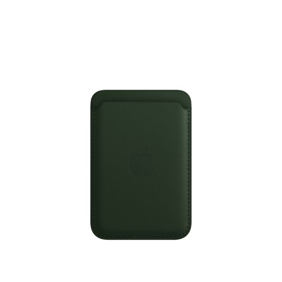 iPhone Leather Wallet w MagSafe - S.Green - obrázek produktu