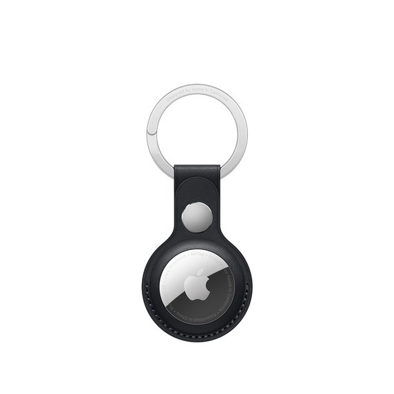AirTag Leather Key Ring - Midnight - obrázek produktu