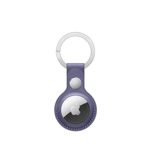 AirTag Leather Key Ring - Wisteria - obrázek produktu