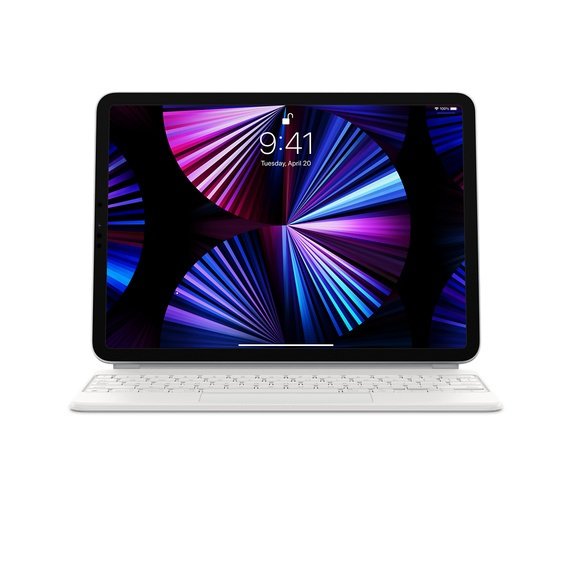 Magic Keyboard for 11"iPad Pro (3GEN) -CZ- White - obrázek produktu