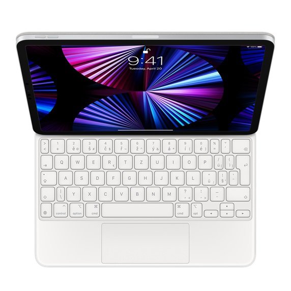 Magic Keyboard for 11"iPad Pro (3GEN) -CZ- White - obrázek č. 1