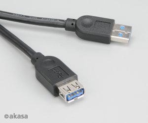 AKASA - prodlužovací kabel USB 3.0 typ A - 1,5 m - obrázek produktu