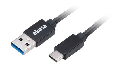 AKASA - USB 3.1 typ C na typ A kabel - 1 m - obrázek produktu