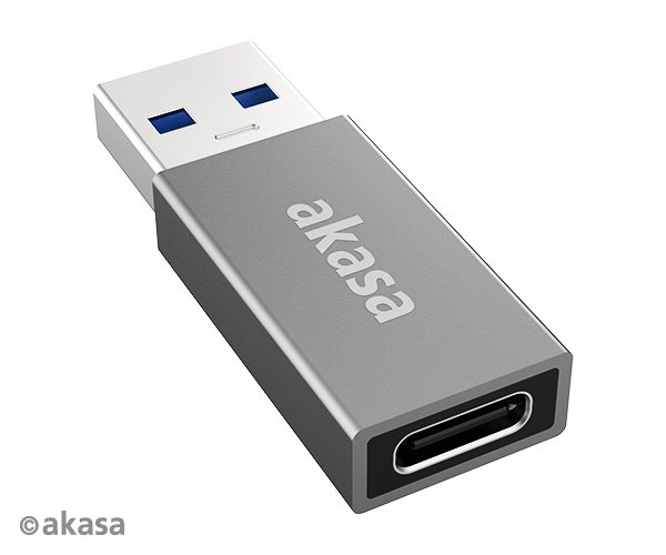 AKASA - USB 3.1 Gen 2 Type-C (F) na Type-A (M) 2 ks - obrázek č. 1
