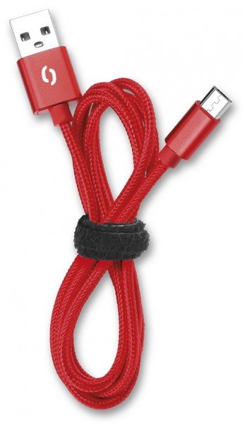 ALIGATOR PREMIUM Datový kabel 2A, USB-C červená - obrázek č. 2