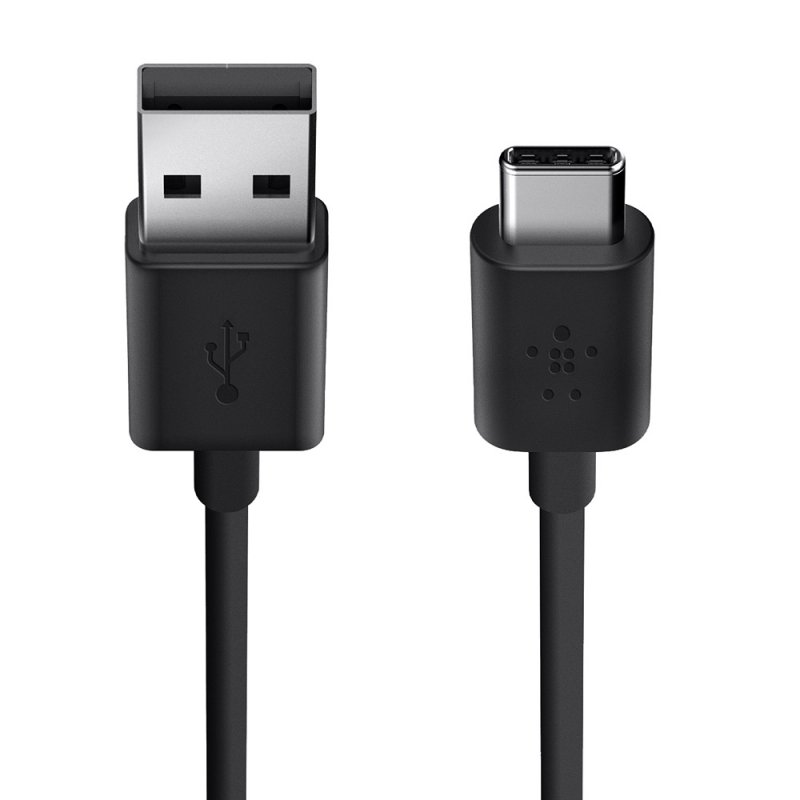 BELKIN MIXIT UP USB-A 2.0/ USB-C, 3A, černý - obrázek č. 1
