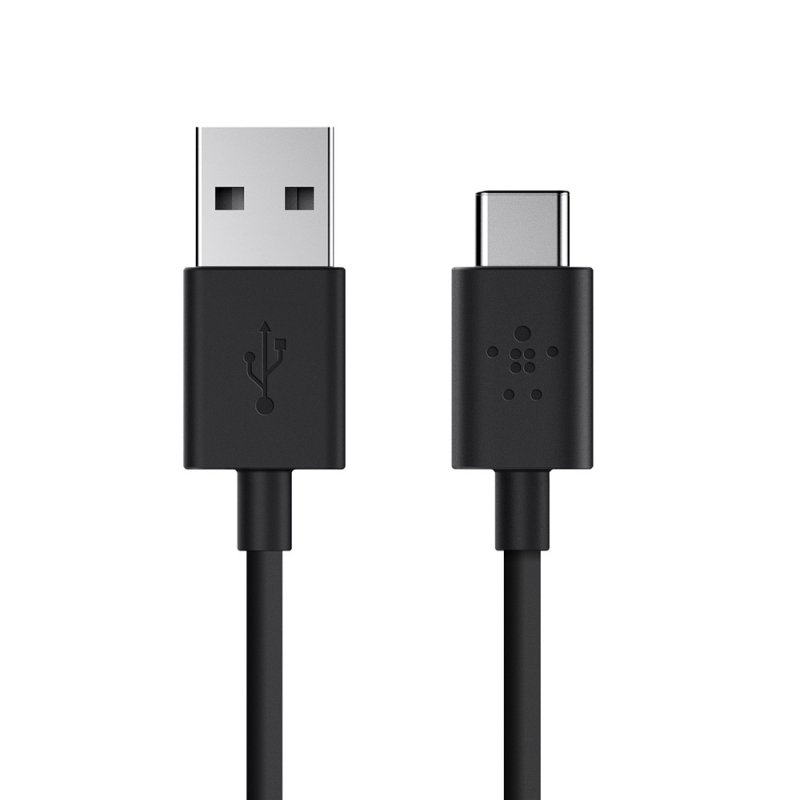 BELKIN MIXIT UP USB-A 2.0/ USB-C, 3A, černý - obrázek produktu