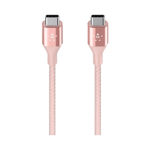BELKIN MIXIT Duratek Premium Kevlar USB-C Cable Rose Gold - obrázek č. 1