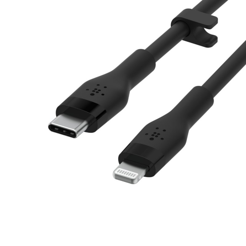 Belkin kabel USB-C na LTG_silikon, 2M, černý - obrázek č. 2
