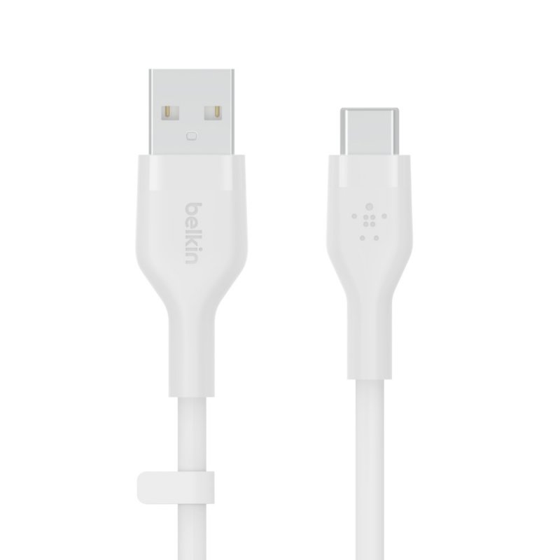 Belkin kabel USB-A na USB-C_silikon,2M bilý - obrázek produktu