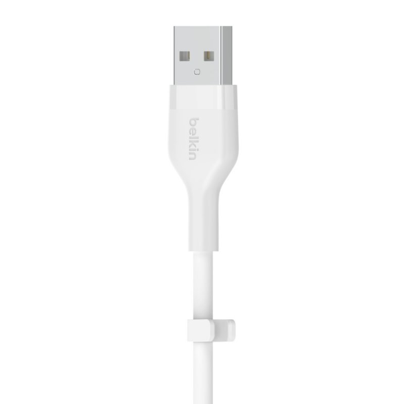 Belkin kabel USB-A na USB-C_silikon,2M bilý - obrázek č. 3