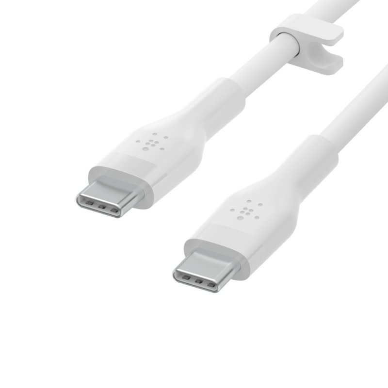 Belkin kabel USB-C na USB-C 2M, bilý - obrázek č. 2