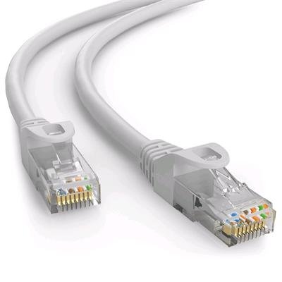 Kabel C-TECH patchcord Cat6e, UTP, šedý, 10m - obrázek produktu