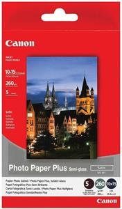 Canon SG-201, 10x15 fotopapír saténový, 5ks, 260g - obrázek produktu