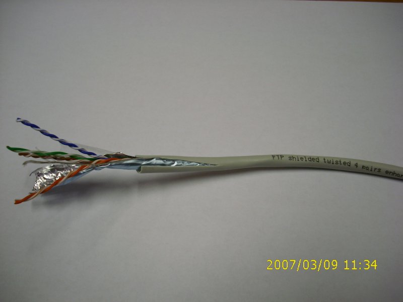 DATACOM FTP Cat5e PVC kabel 305m (lanko) šedý - obrázek č. 1