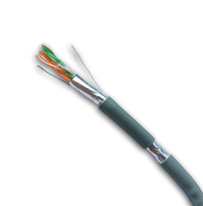 DATACOM FTP Cat5e PVC kabel 100m (lanko) šedý - obrázek produktu