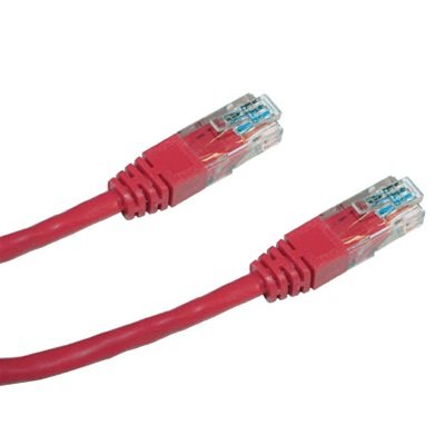 DATACOM Patch cord UTP CAT5E 1,5m červený - obrázek produktu